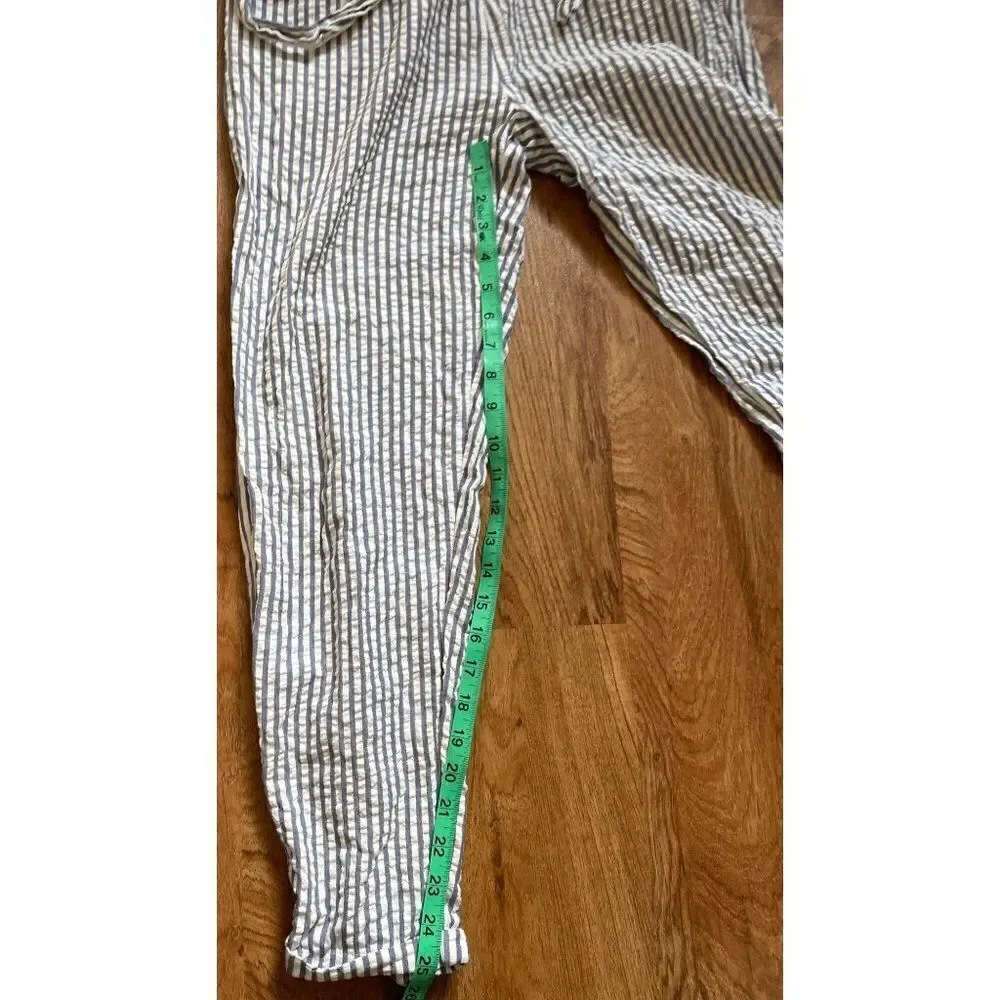 Forever 21 pants with paper bag‎ waist & belt sz M